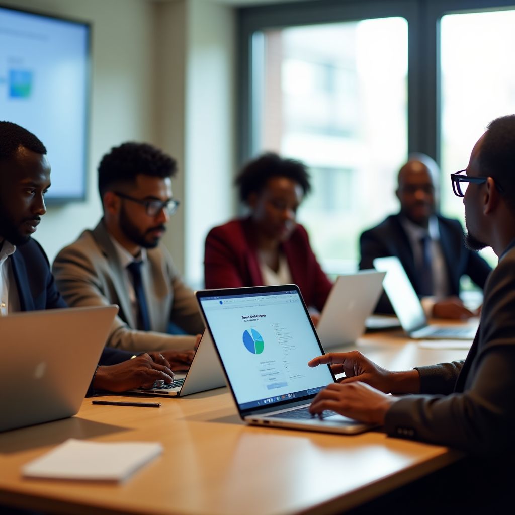 Digital simulation training session