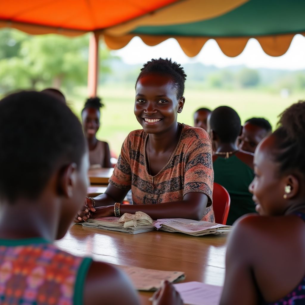 Rural outreach program teaching financial literacy