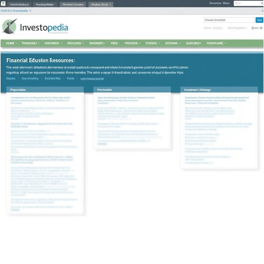 Investopedia resource platform